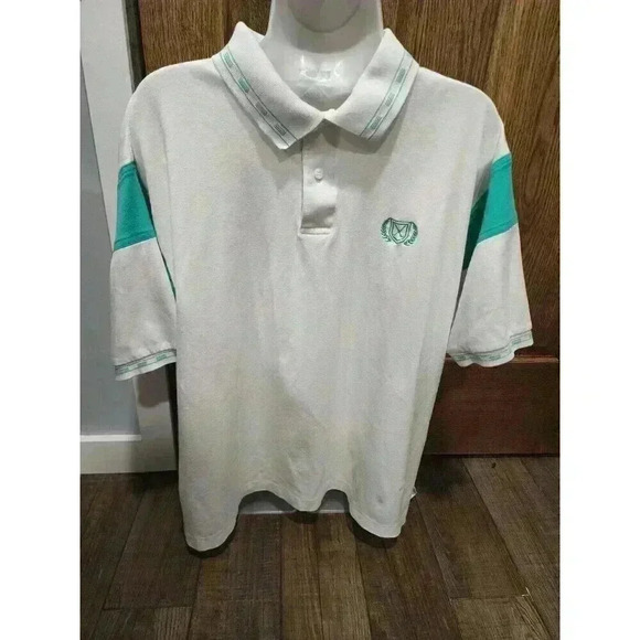 Vintage Par Four Sportswear Polo Shirt Adult XL Golf Short Sleeve Thin - Picture 1 of 6